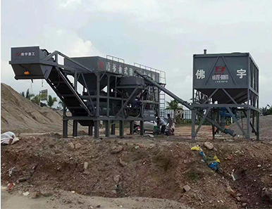 广州WCB400T移动式水稳站